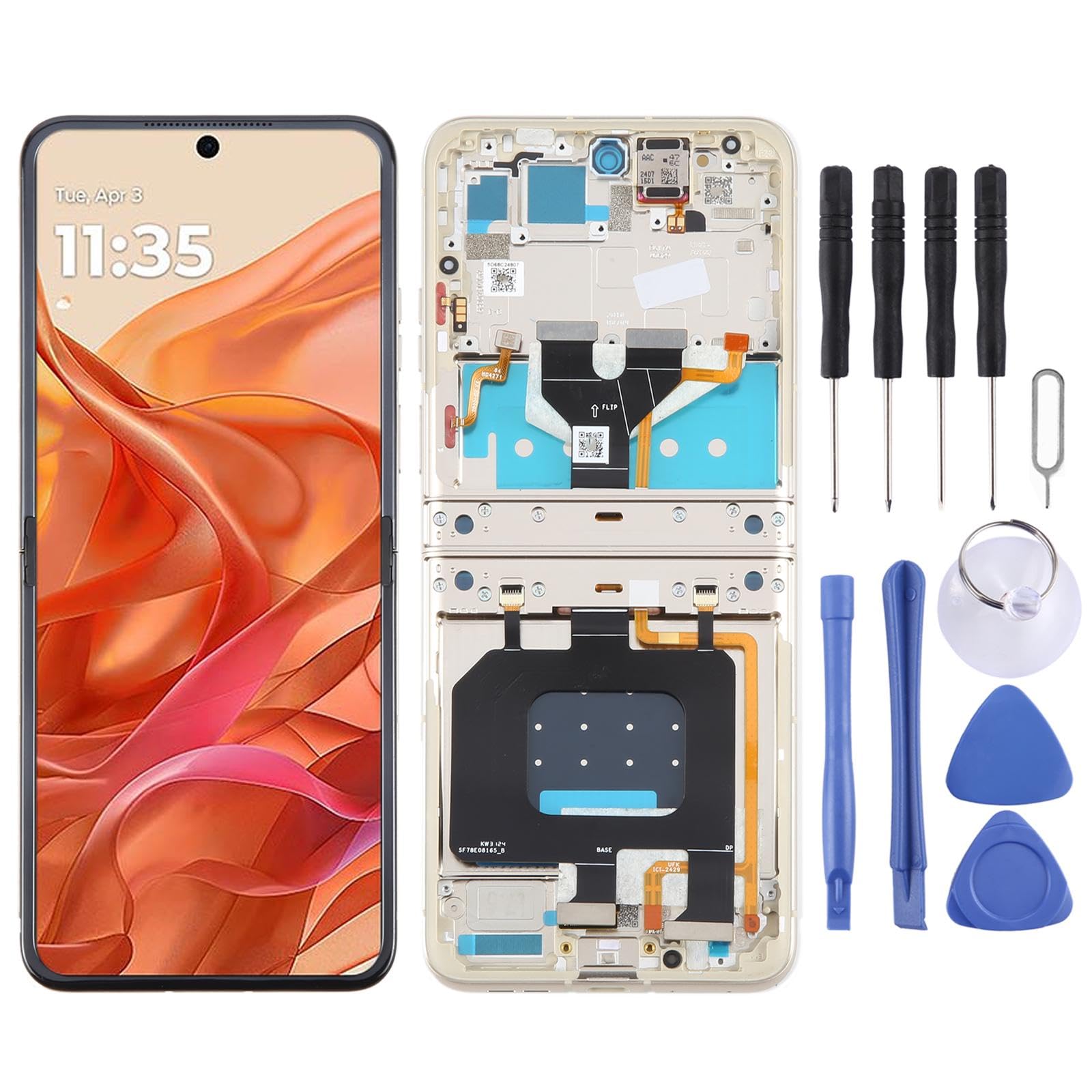 Amazon.co.jp: 修理＆スペアパーツ Motorola Razr 50 オリジナル LCD
